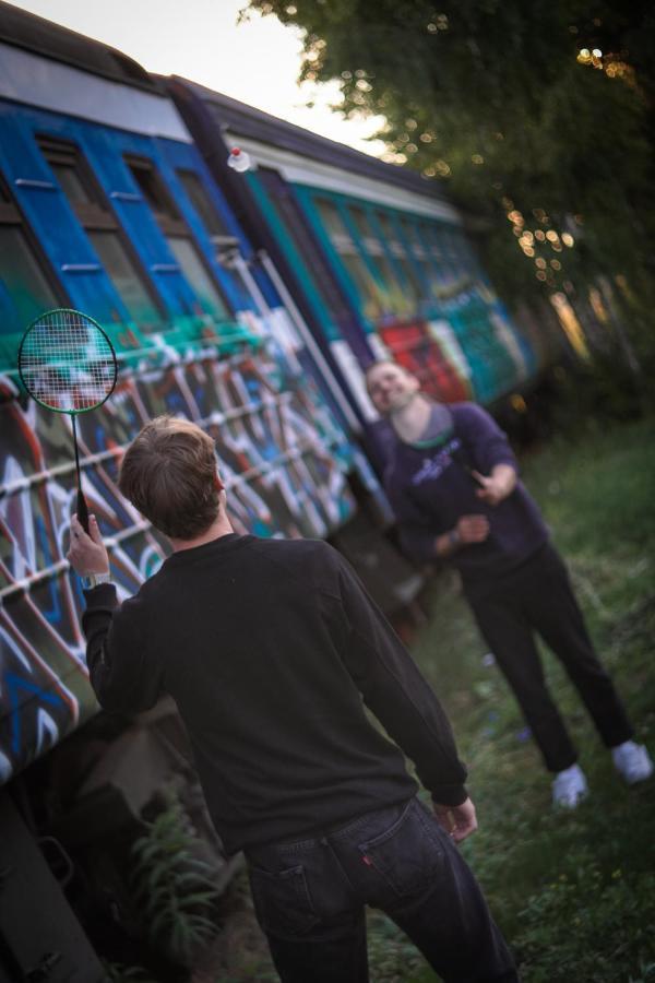 Railrooms Traincar Hostel Tallinn Exterior photo